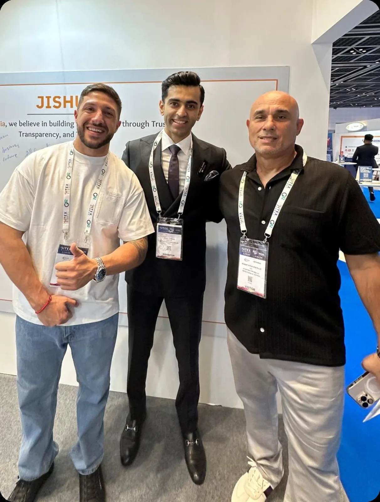 Our team at industry events